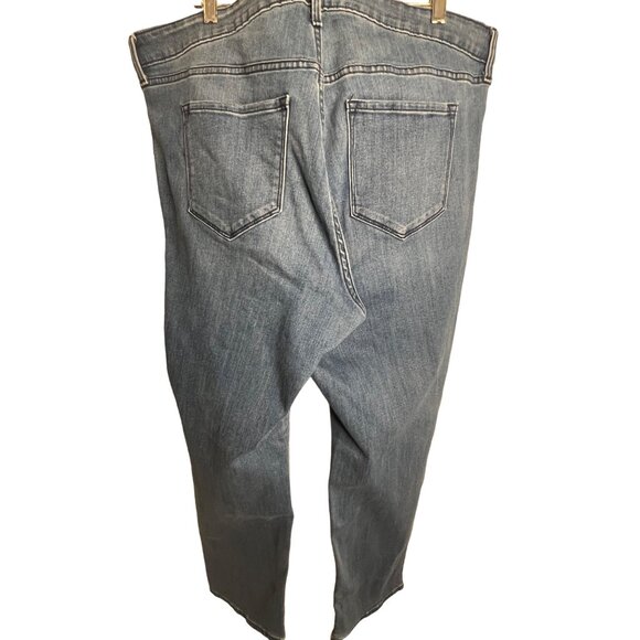 Old Navy women’s jeans plus size 20 high-rise blue stretch pockets medium wash - Picture 4 of 11